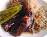 鶏となすのピリ辛煮びたし作り方4写真