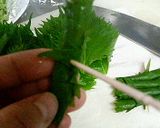 シソの味噌巻き作り方6写真