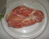 炊飯器で鶏むね肉のスモークハム作り方1写真
