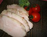 炊飯器で鶏むね肉のスモークハム作り方4写真