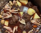 赤ワインでじっくり煮込んだ牛ほほ肉ビーフシチュー作り方4写真