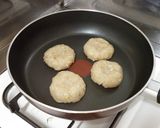 鶏ササミのつくねハンバーグ☆作り方5写真