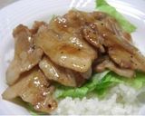 ○豚バラ照り焼き丼○作り方6写真