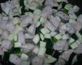 ❀鶏肉とズッキーニのレモンバター炒め❀作り方5写真