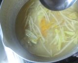 (^0^)野菜と餃子のスープ♪作り方3写真