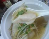 （＾０＾）野菜と餃子のスープ♪作り方8写真