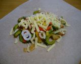 夏野菜の味噌チーズ❀レンジ蒸し作り方4写真