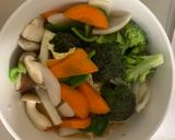 お一人様梅ウスタークリーム味豆腐野菜炒め作り方14写真