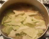 鍋だけかんたん♪椎茸とキャベツのスープ作り方3写真
