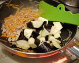 師匠直伝、焼肉のタレでナス炒め♪作り方3写真