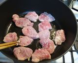 夏はさっぱり♪豚肉の梅にんにくソースかけ作り方5写真