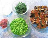 うなぎと梅干と枝豆の混ぜごはん作り方2写真