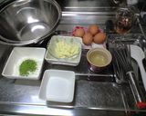 男の抹茶シフォンケーキ作り方1写真