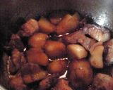 圧力鍋でこってり角煮作り方6写真
