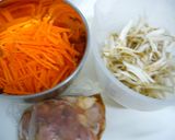 愛媛の郷土料理☆醤油めし（かしわ飯）作り方2写真