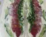 水菜のしゃきしゃき野菜サンド♪作り方4写真