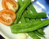圧力鍋で蒸しいんげん作り方3写真