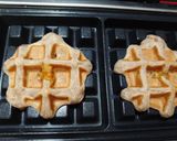 ♬ふわふわ茹で小豆の豆腐ワッフル♬作り方4写真