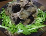 なすと豚肉のみぞれ煮♬天ぷら味？作り方8写真