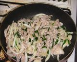 豚肉味噌丼作り方3写真