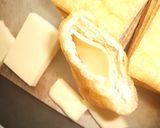 チーズインたまご巾着作り方1写真