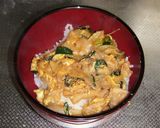 豚肉味噌丼作り方6写真