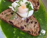 パセリとにんにくのスープ作り方4写真