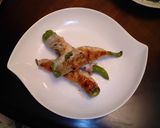 甘長とうがらしの豚肉巻き作り方4写真