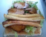 焼き豚ロールサンド作り方5写真