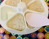 子供の＼マヨ焼きおにぎり／今日のおむすび作り方5写真