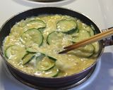 スペイン料理★ズッキーニのオムレツ作り方4写真