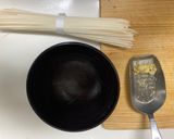 私の爆速まかない飯(生醤油そうめん)作り方1写真