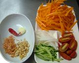 タイ料理 にんじんでソムタム作り方1写真