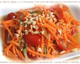 タイ料理 にんじんでソムタム作り方5写真