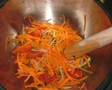 タイ料理 にんじんでソムタム作り方4写真