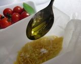 トマトのクスクス✿....レンジで3分♡パスタ作り方3写真