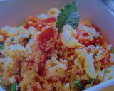 トマトのクスクス✿....レンジで3分♡パスタ作り方8写真