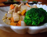 【簡単】しみじみ美味しい大豆と鶏の旨煮作り方4写真