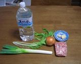 肉味噌冷やしうどん作り方1写真