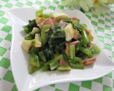 小松菜とゆで卵の和え物作り方2写真