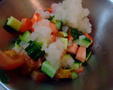 【夏野菜】トマトときゅうりのおろし和え作り方1写真