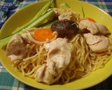 鳥胸の紹興酒蒸作り方4写真