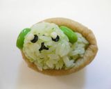 豆しば☆キャラ弁（いなり寿司）作り方8写真