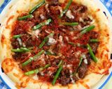 【甘辛プルコギ焼き肉★ピザ】味付け最高!作り方7写真