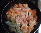 むね肉ときのこのガーリックマヨ焼き作り方2写真