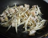 ごぼうと鶏肉の惣菜作り方2写真