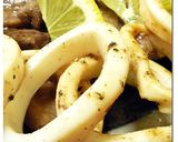 イカとタン ♪ 三五八 漬 ♪ 焼き作り方1写真