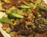 豚ヒレ肉の夏野菜添えオニオンソース作り方5写真