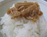 おうちで作ろ♪かつぶしショウガなめたけ作り方5写真