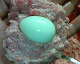 お弁当サイズのヘルシー スコッチエッグ作り方4写真